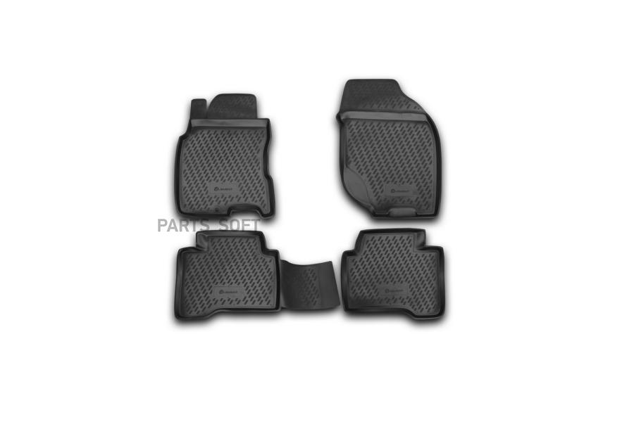 

Коврики В Салон Подходят Для Nissan X-Trail Т30 (I), 2001-2007, 4 Шт. (Полиуретан) Autofam