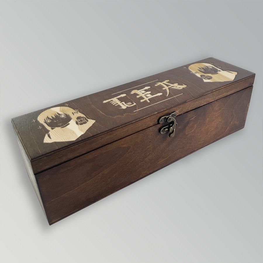 

Коробка для чайных пакетиков из дерева с крышкой - 37, TEABOX-OG-090922-0055