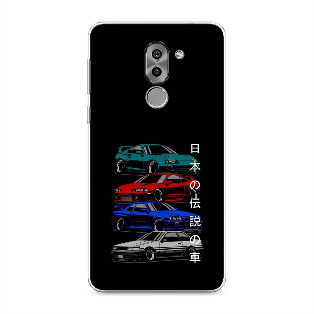 

Чехол Awog на Honor 6X "JDM Legend cars", Разноцветный, 60750-5