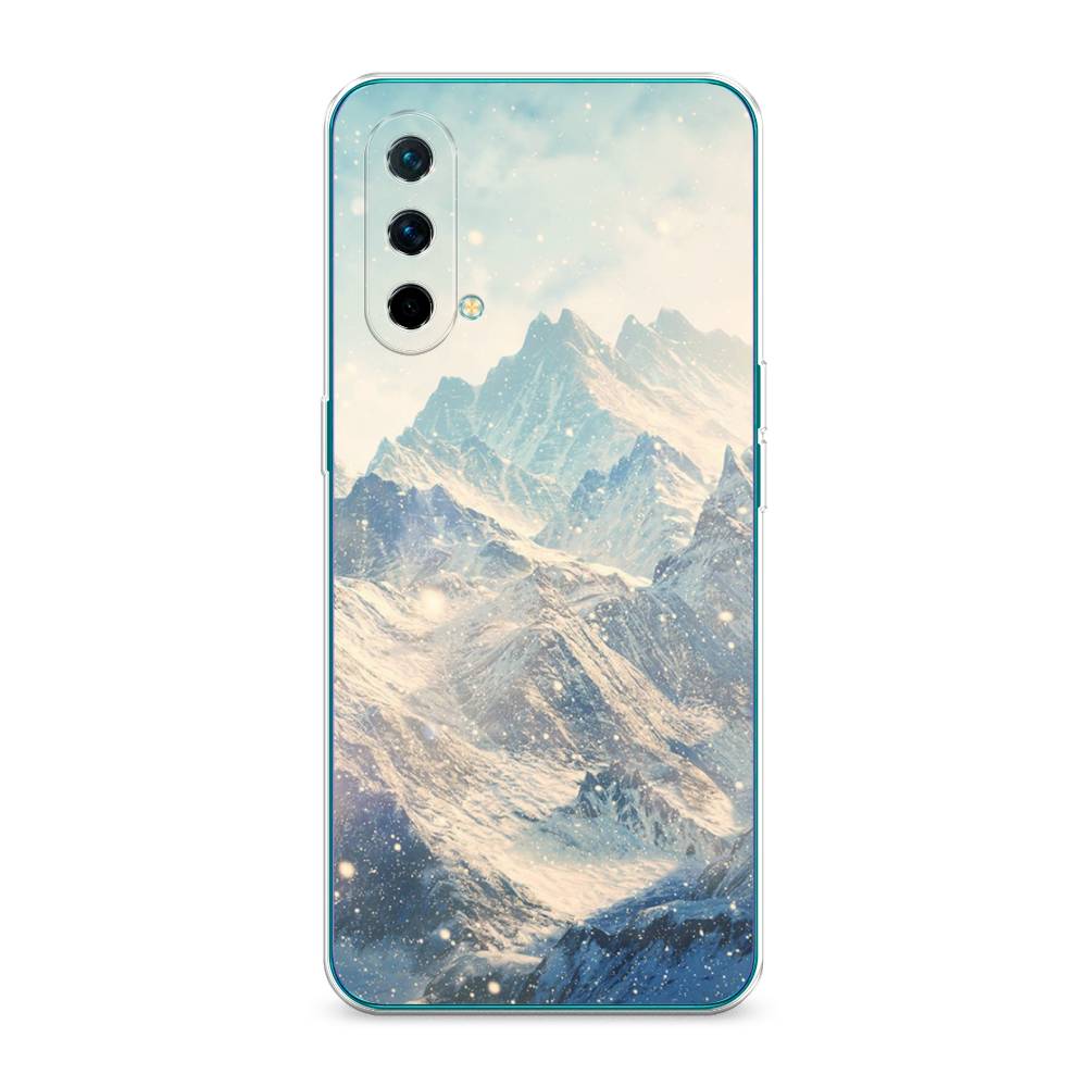 

Чехол Awog на OnePlus Nord CE / ВанПлас Nord CE "Горы 4", Голубой, 151850-4