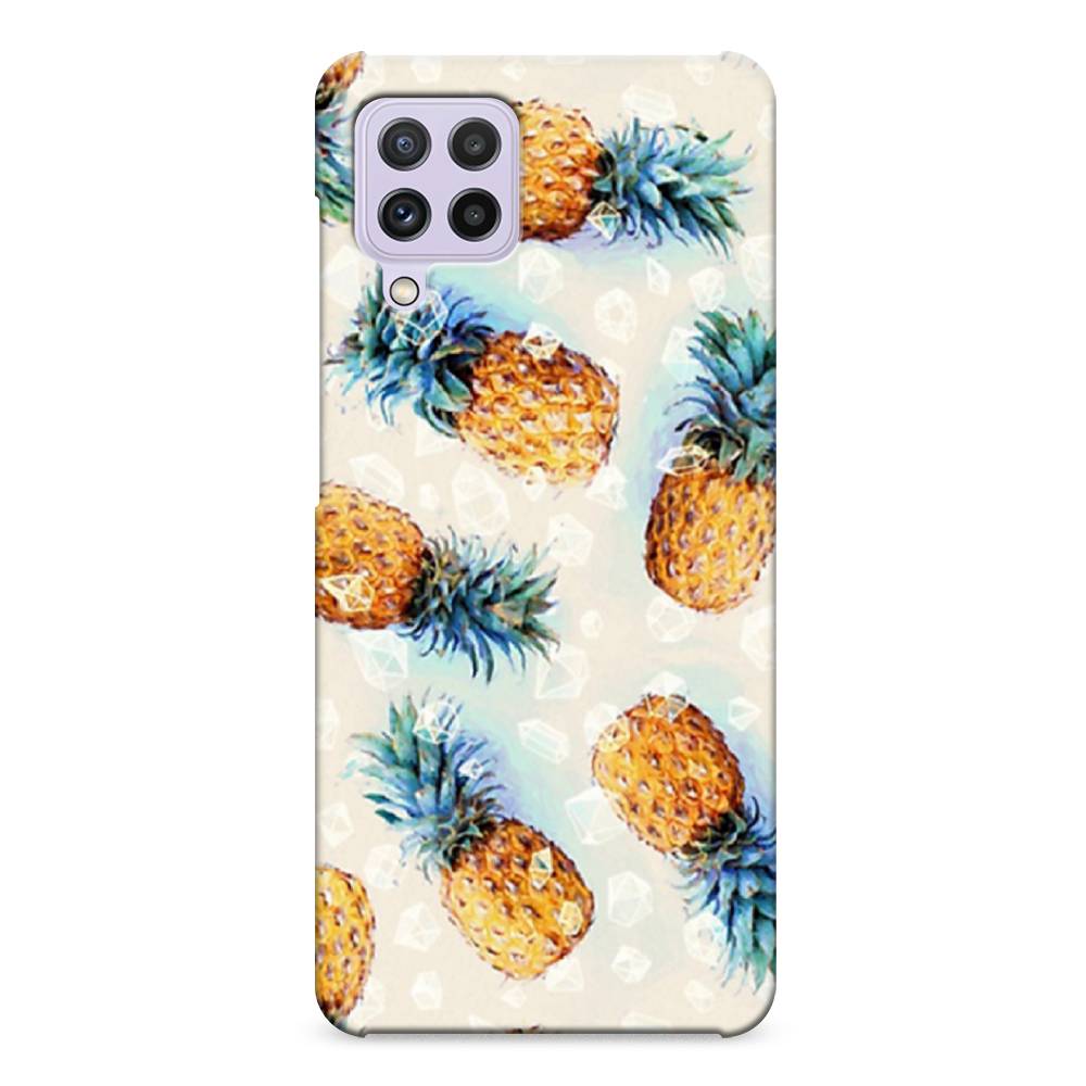

Пластиковый чехол "Ананасы" на Samsung Galaxy A22