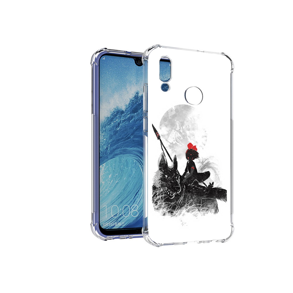 

Чехол MyPads Tocco для Huawei P Smart (2019) мононоке, Прозрачный, Tocco