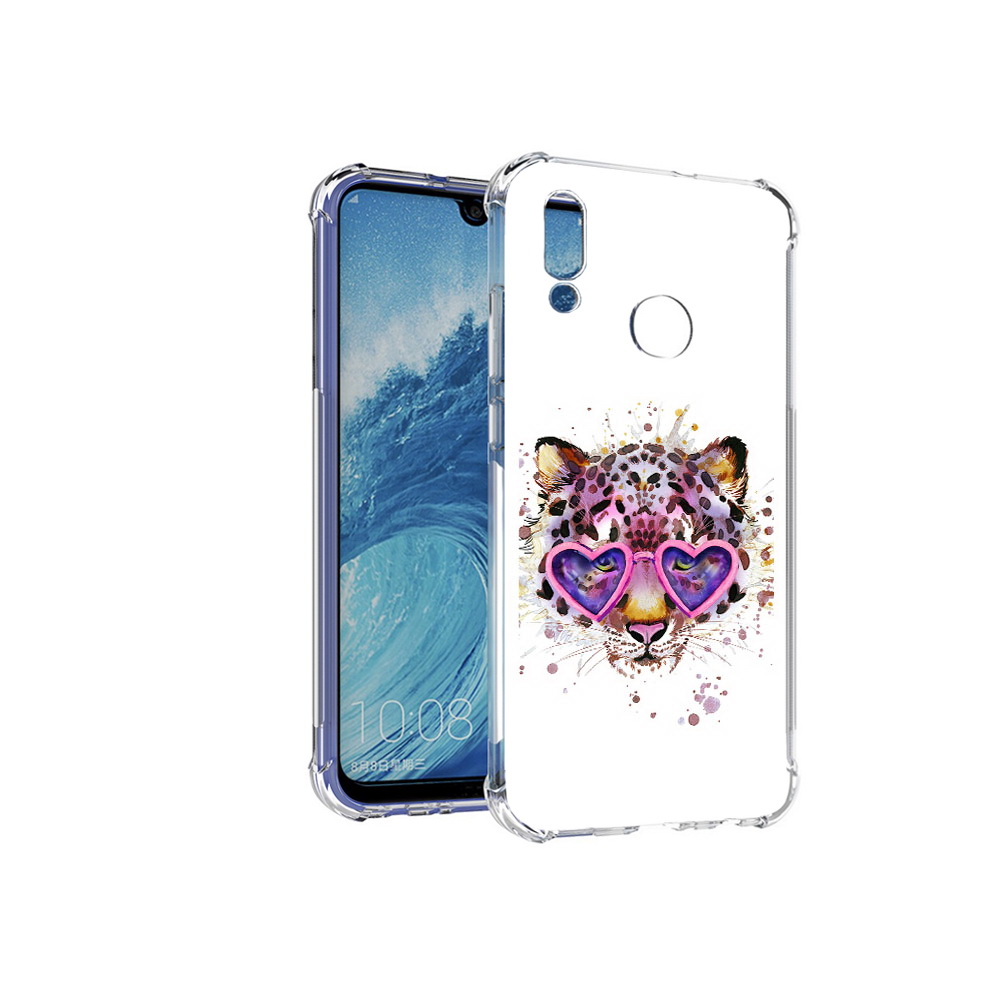 

Чехол MyPads Tocco для Huawei P Smart (2019) модный леопард, Прозрачный, Tocco