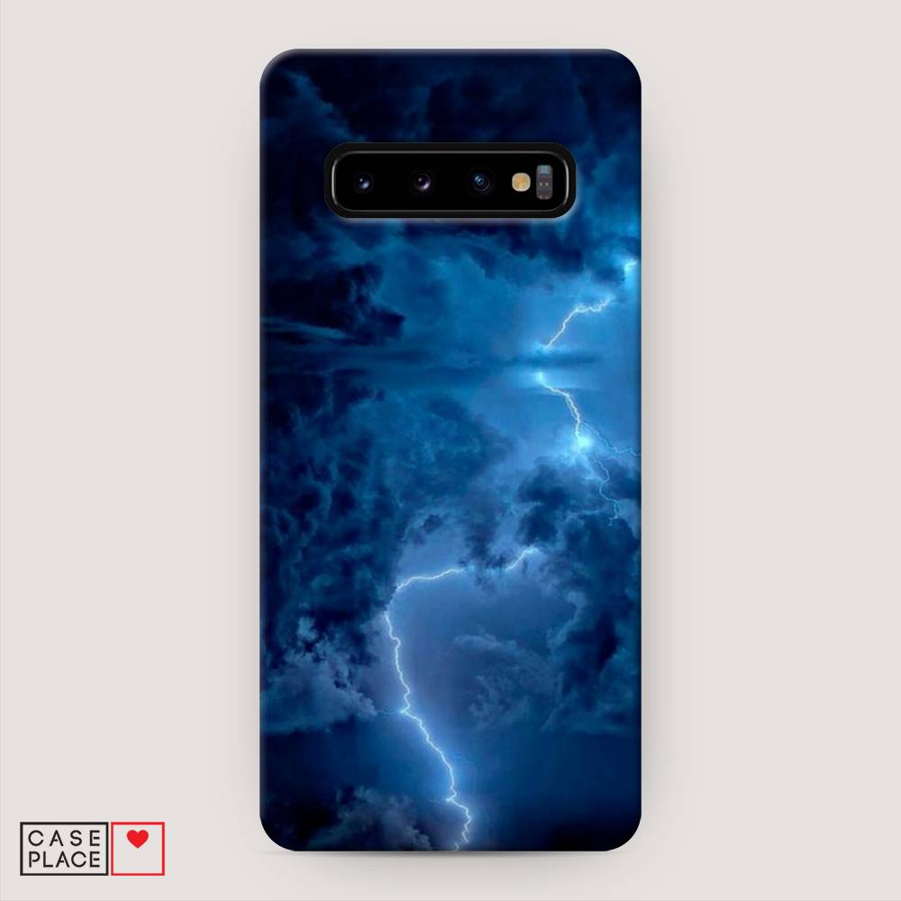 

Пластиковый чехол "Молния" на Samsung Galaxy S10 +, 27120-3