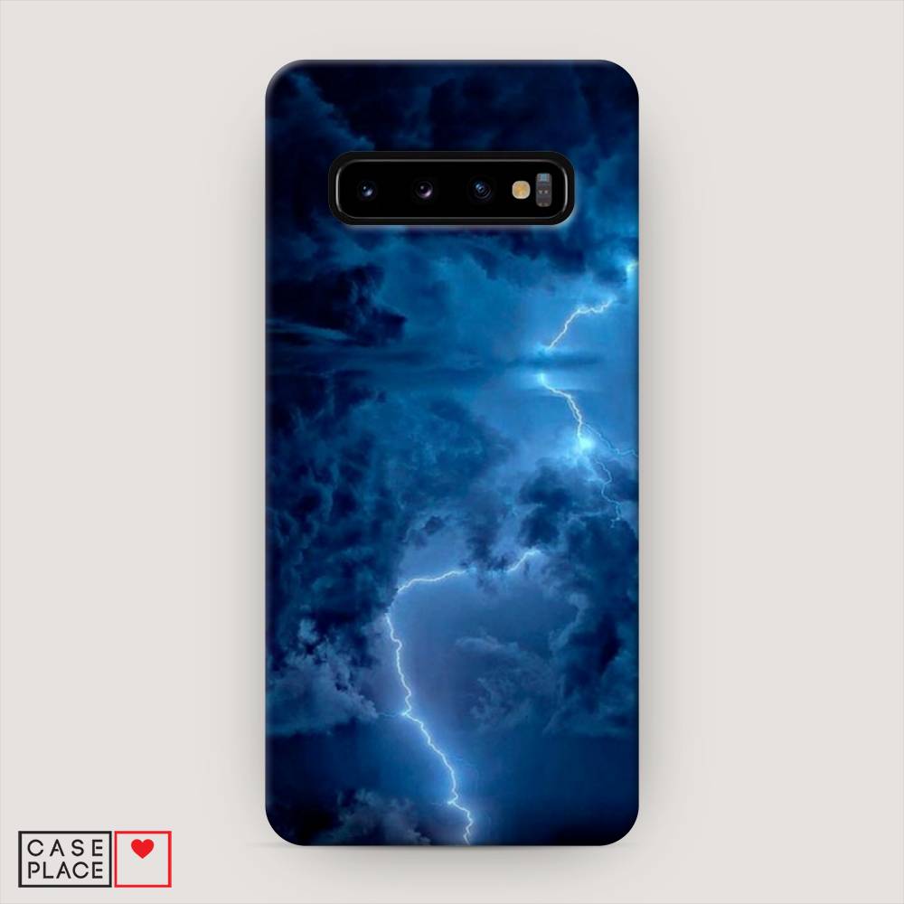 

Пластиковый чехол "Молния" на Samsung Galaxy S10, 27020-3