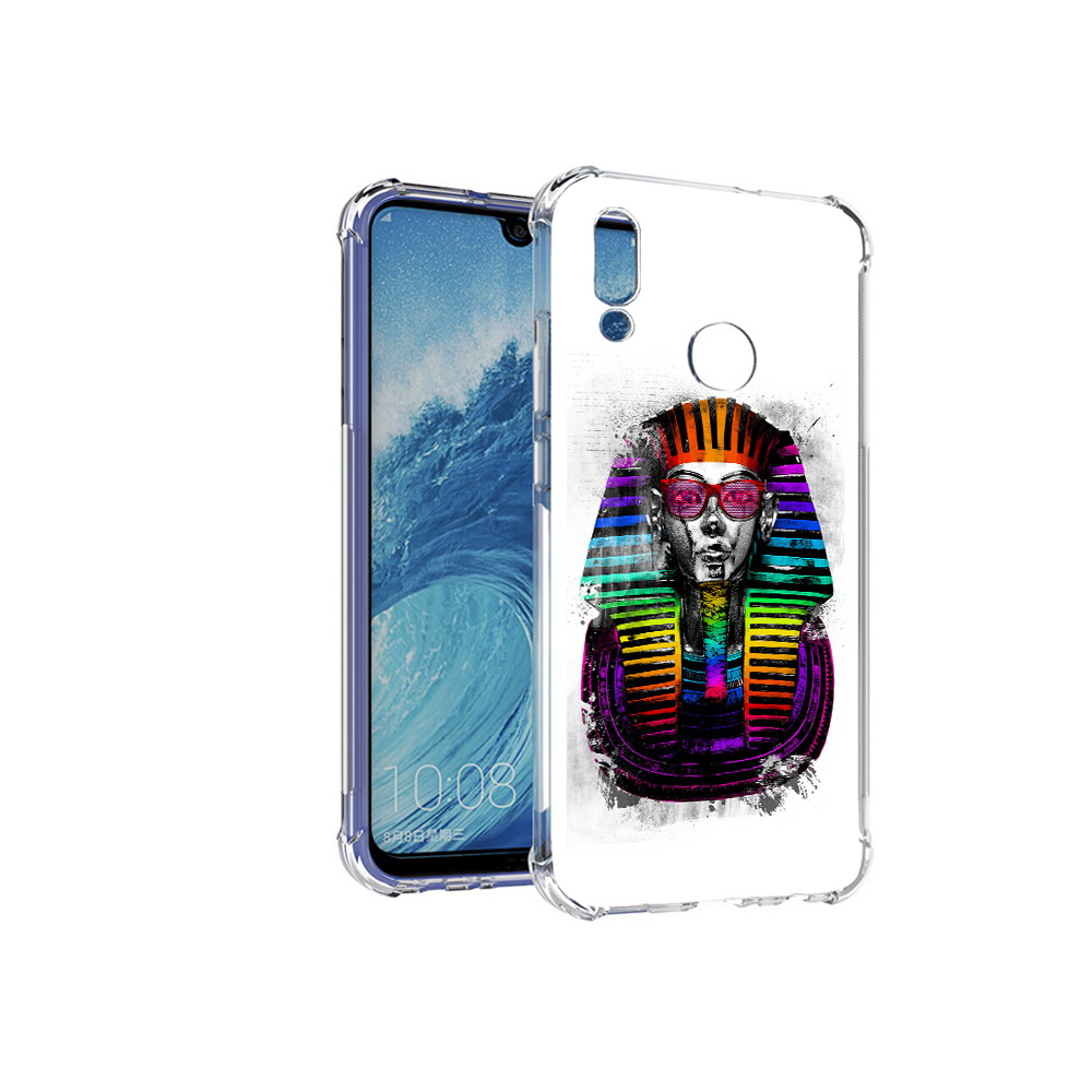 

Чехол MyPads Tocco для Huawei P Smart (2019) модная богиня, Прозрачный, Tocco