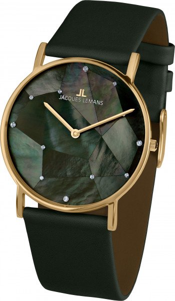 Наручные часы женские Jacques Lemans 1-2050C черные