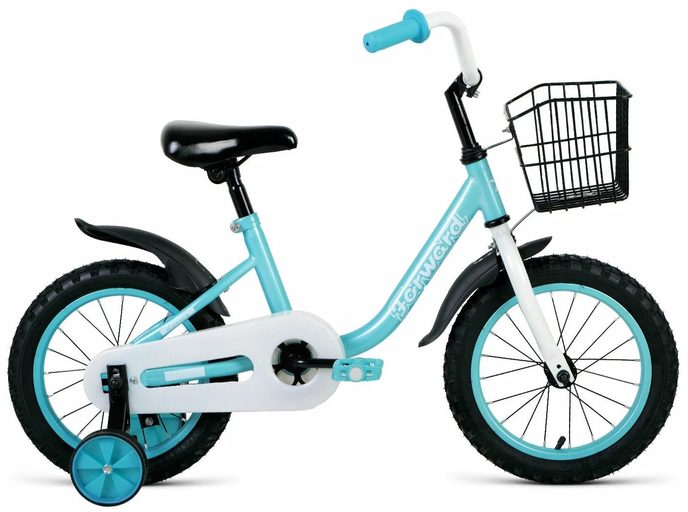 

Велосипед Forward Barrio 1 скорость, бирюзовый, 14