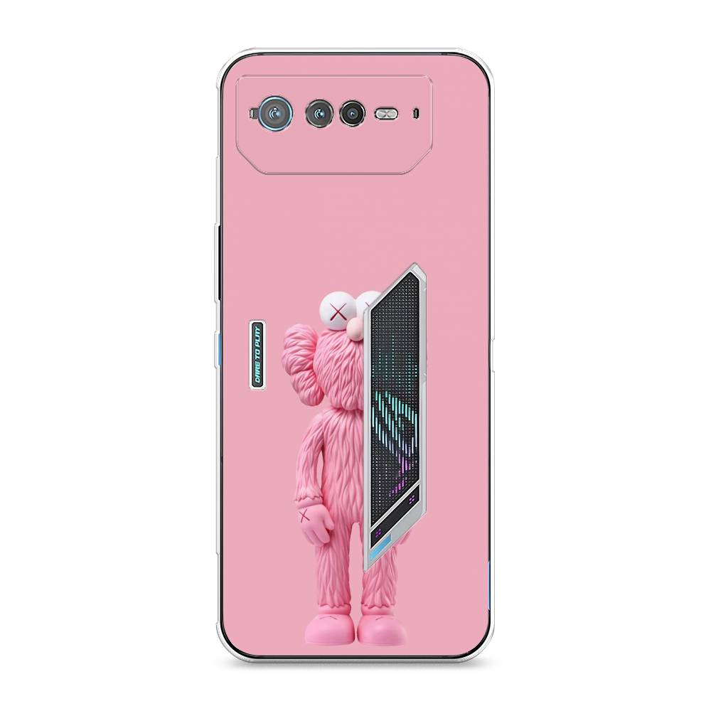 

Чехол для Asus ROG Phone 6 "KAWS pink doll", 44650-4