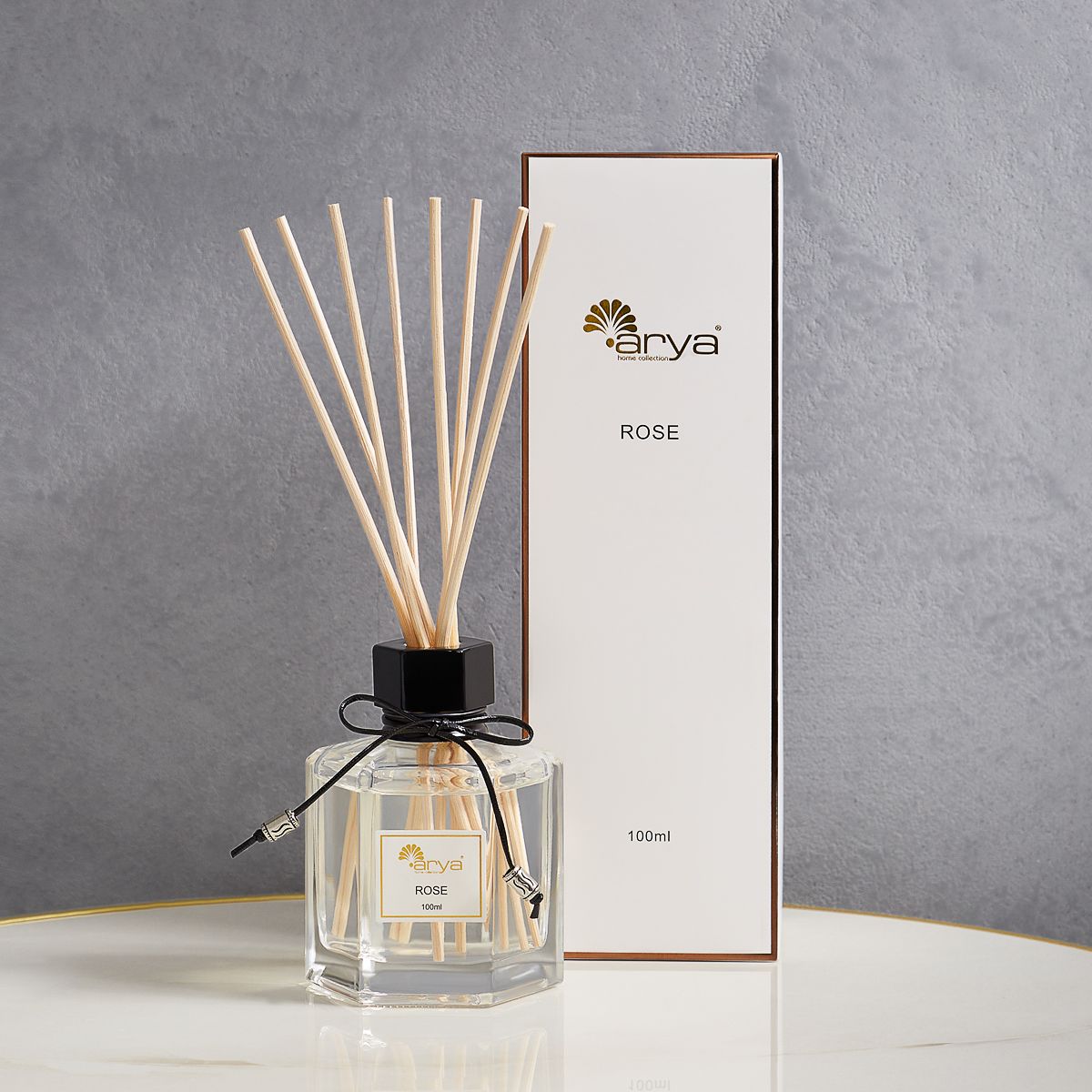

Диффузор для дома с палочками 100 ml Rose аромадиффузор, Диффузор 100 мл