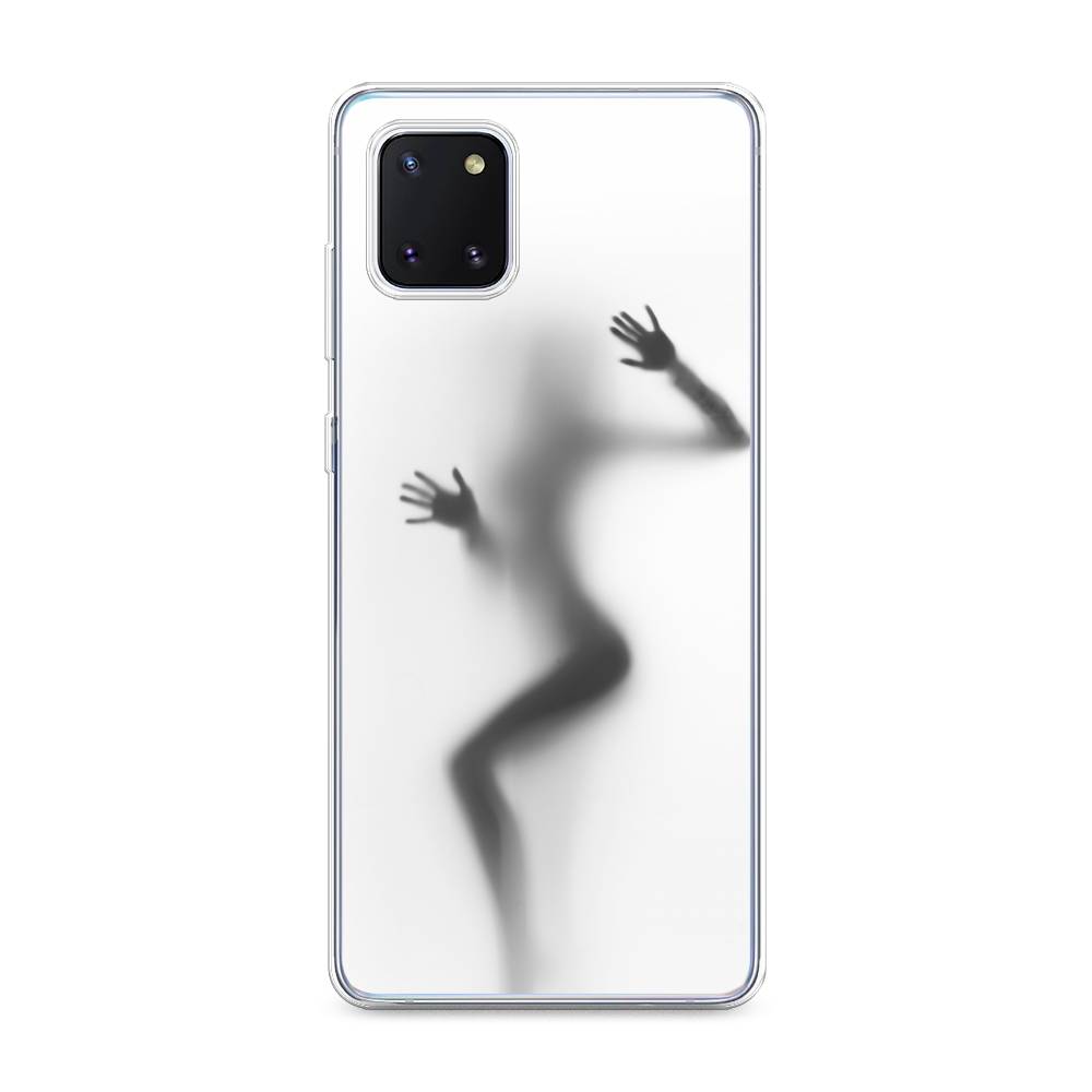 

Чехол Awog на Samsung Galaxy Note 10 lite/A81 "Девушка в душе", Разноцветный, 29150-7