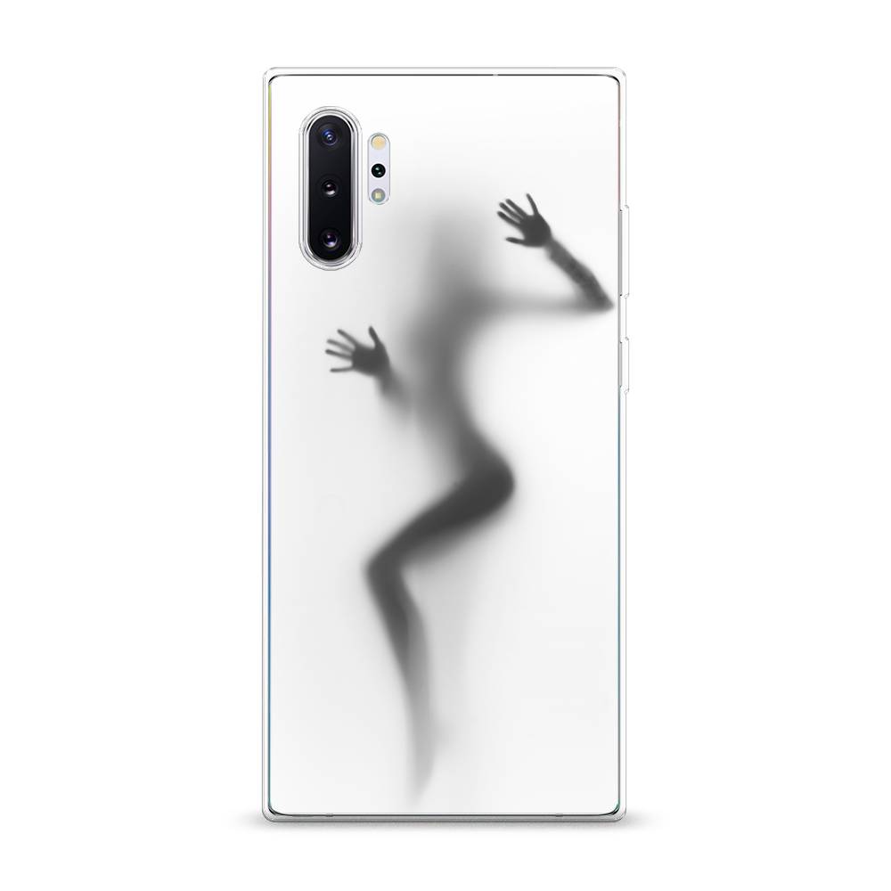 

Чехол Awog на Samsung Galaxy Note 10 Plus "Девушка в душе", Разноцветный, 28550-7