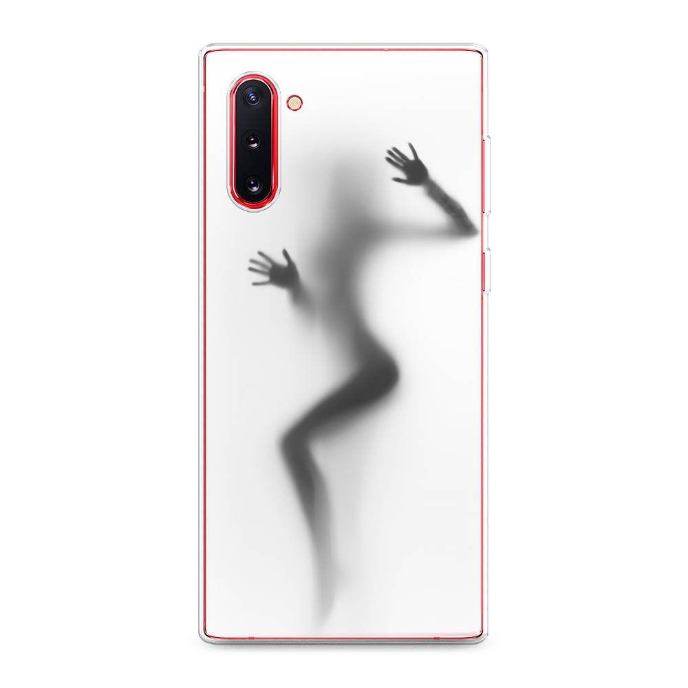 

Чехол Awog на Samsung Galaxy Note 10 "Девушка в душе", Разноцветный, 28650-7