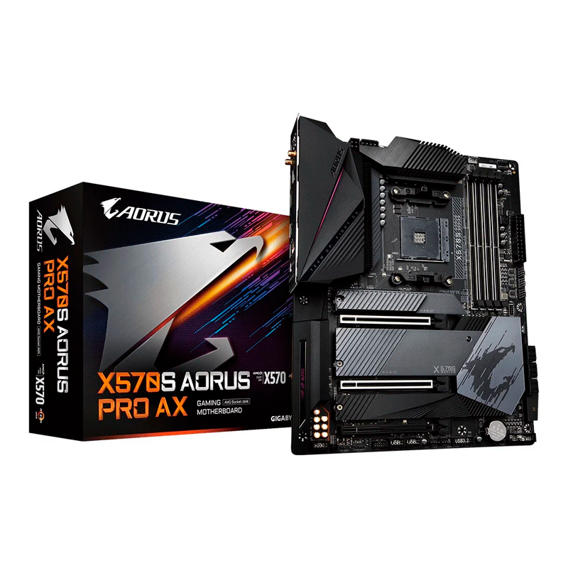 

Материнская плата GIGABYTE X570S AORUS PRO AX, X570S AORUS PRO AX