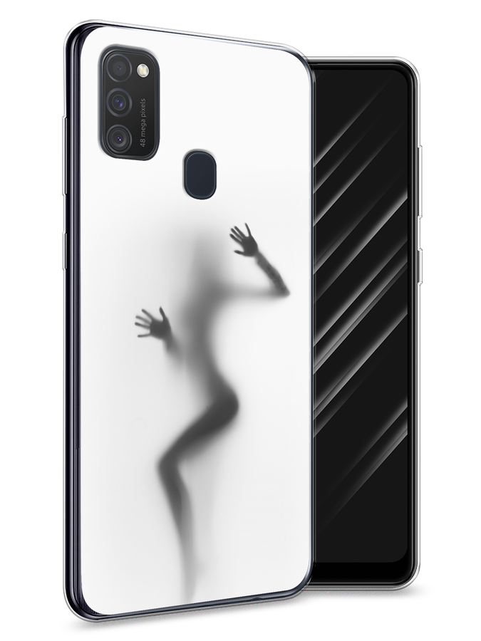 

Чехол Awog на Samsung Galaxy M21/M30s "Девушка в душе", Разноцветный, 29750-7