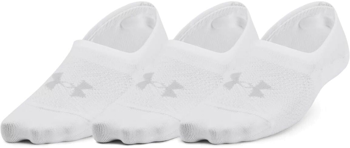 Комплект носков женских Under Armour UA Breathe Lite Ultra Low 3P белых MD