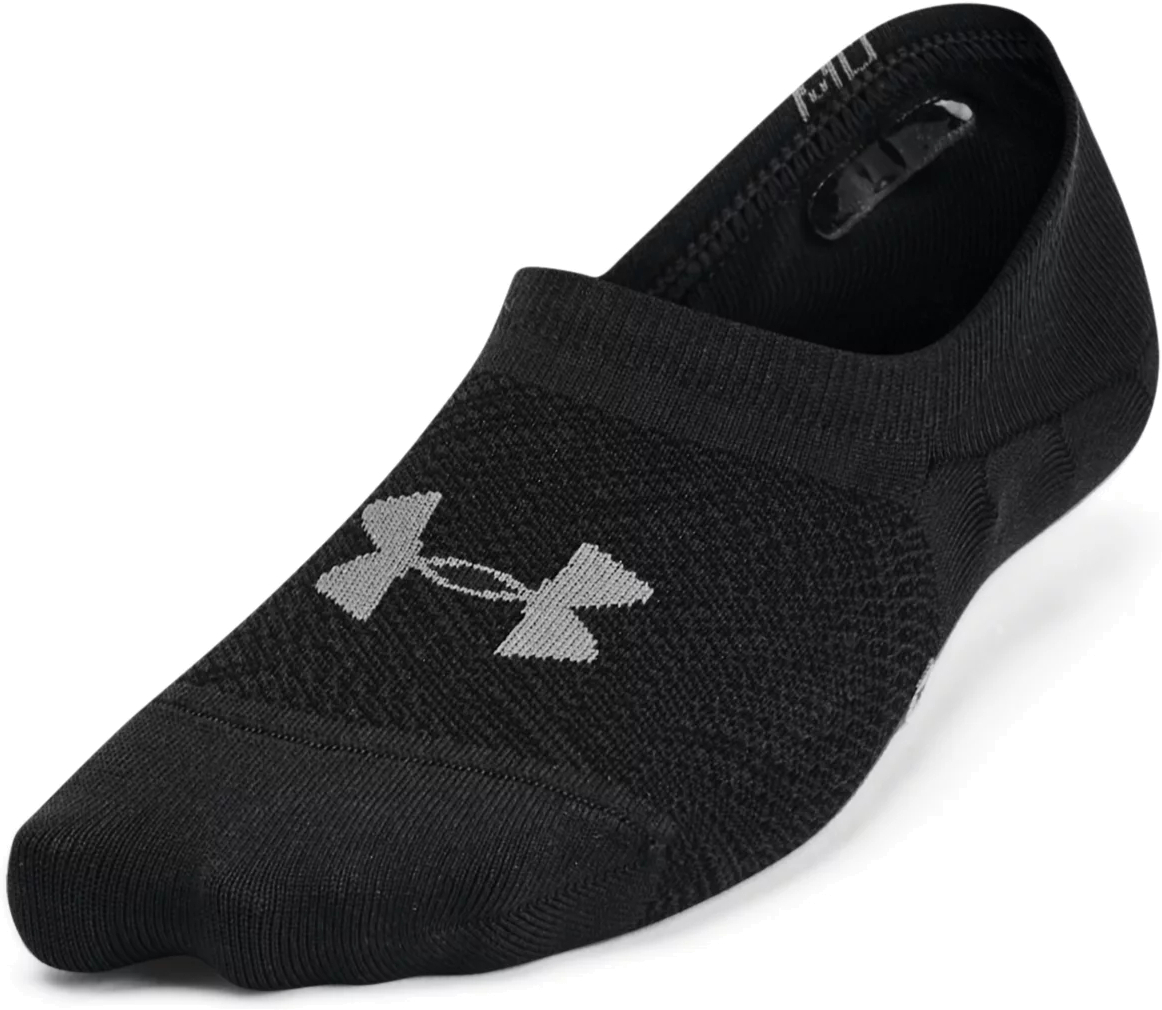 Комплект носков женских Under Armour Breathe Lite Ultra Low 3P черных LG