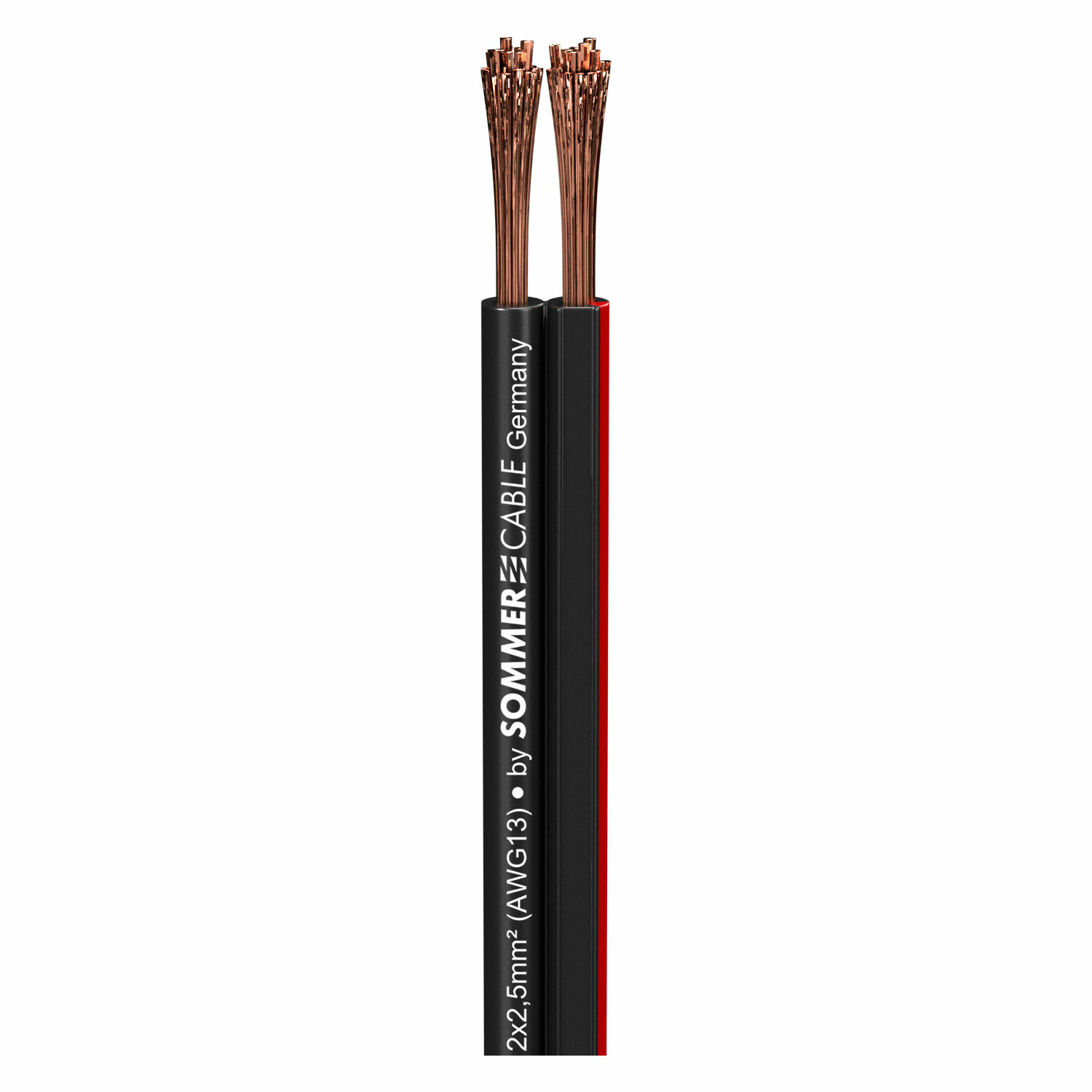 

Кабель акустический с катушки двухжильный Sommer Cable 420-0250-SW Installation SC-Nyfaz, 420-0250-SW Installation SC-Nyfaz