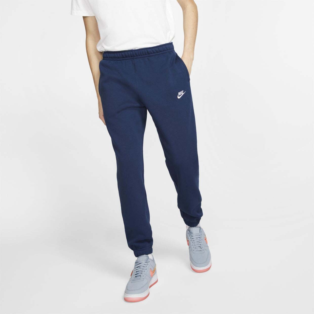 Спортивные брюки мужские Nike M Sportswear Club Fleece Pants синие L