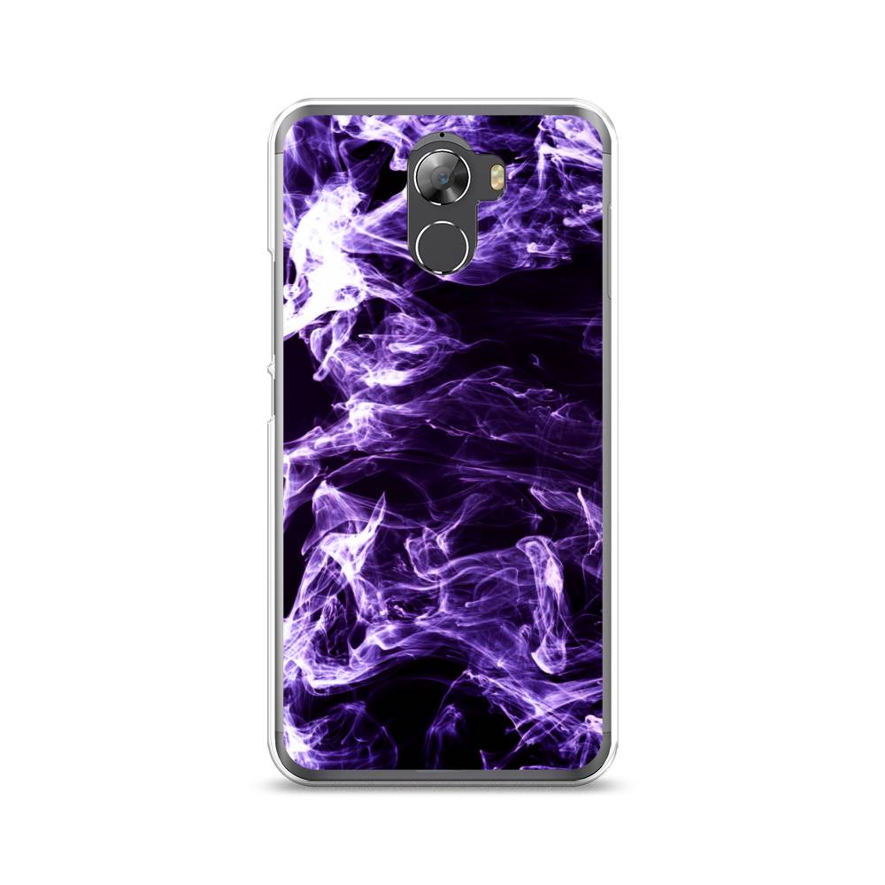 

Чехол на Wileyfox Swift 2 "Фиолетовый дым", Фиолетовый;белый;черный, 210350-3