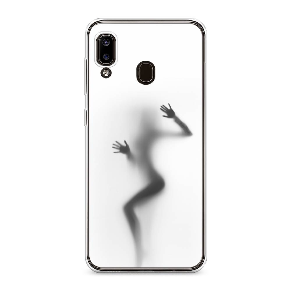 

Чехол Awog на Samsung Galaxy A30/A20 "Девушка в душе", Разноцветный, 27550-7