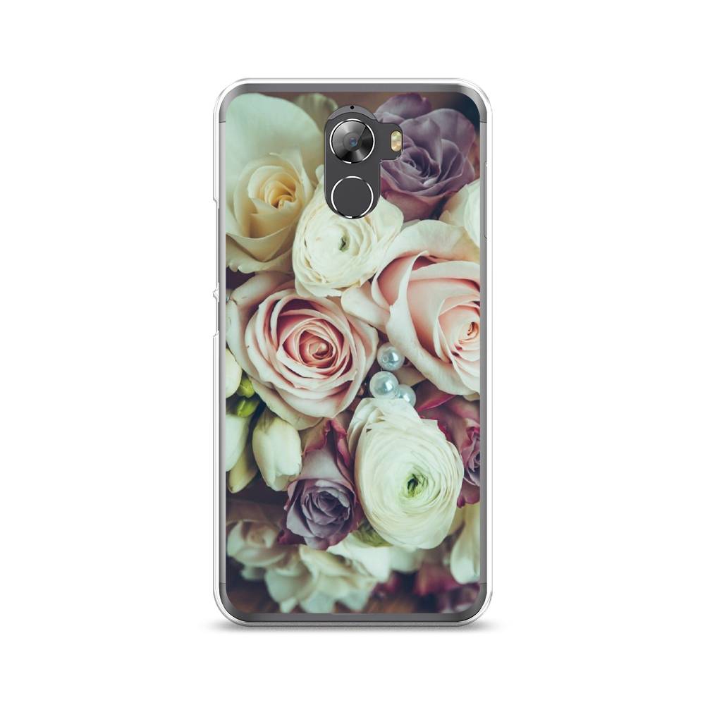 

Чехол на Wileyfox Swift 2 "Свадебный букет", Белый;фиолетовый, 210350-2