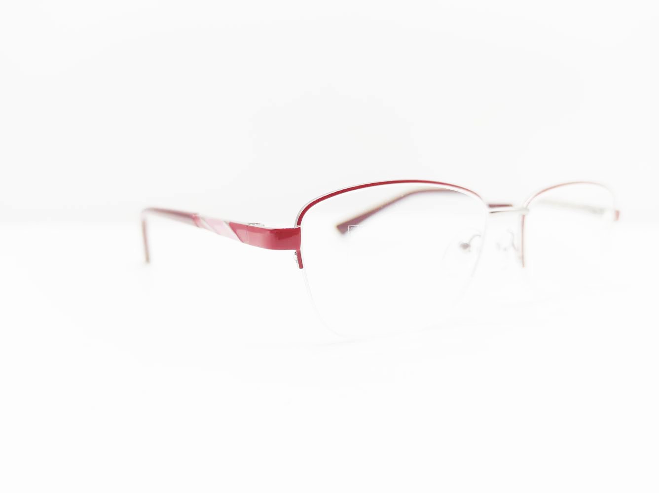 Готовые очки F7009 с UV защитой красные -3,00