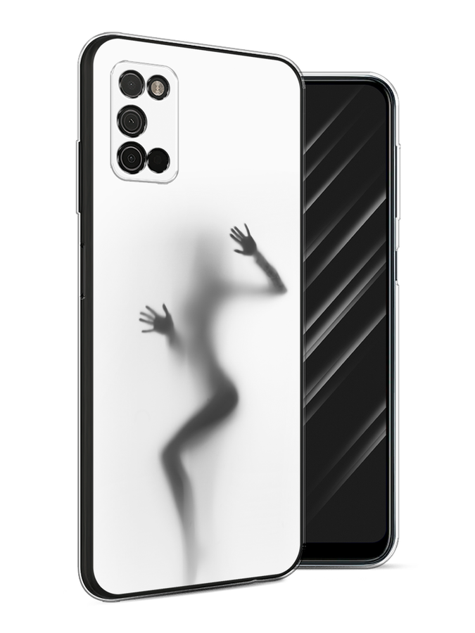 

Чехол Awog на Samsung Galaxy A03S / Самсунг A03S "Девушка в душе", Разноцветный, 2103250-7