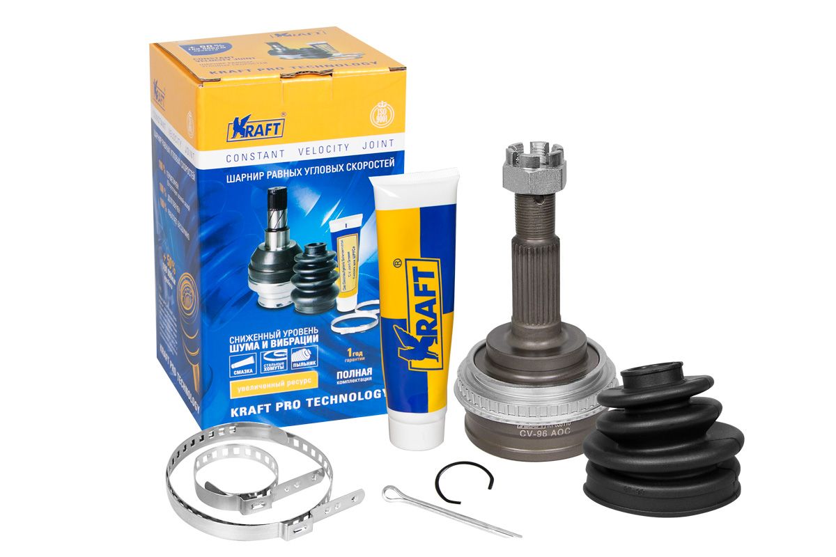 

Шрус KRAFT KT 059118 наружный для автомобиля