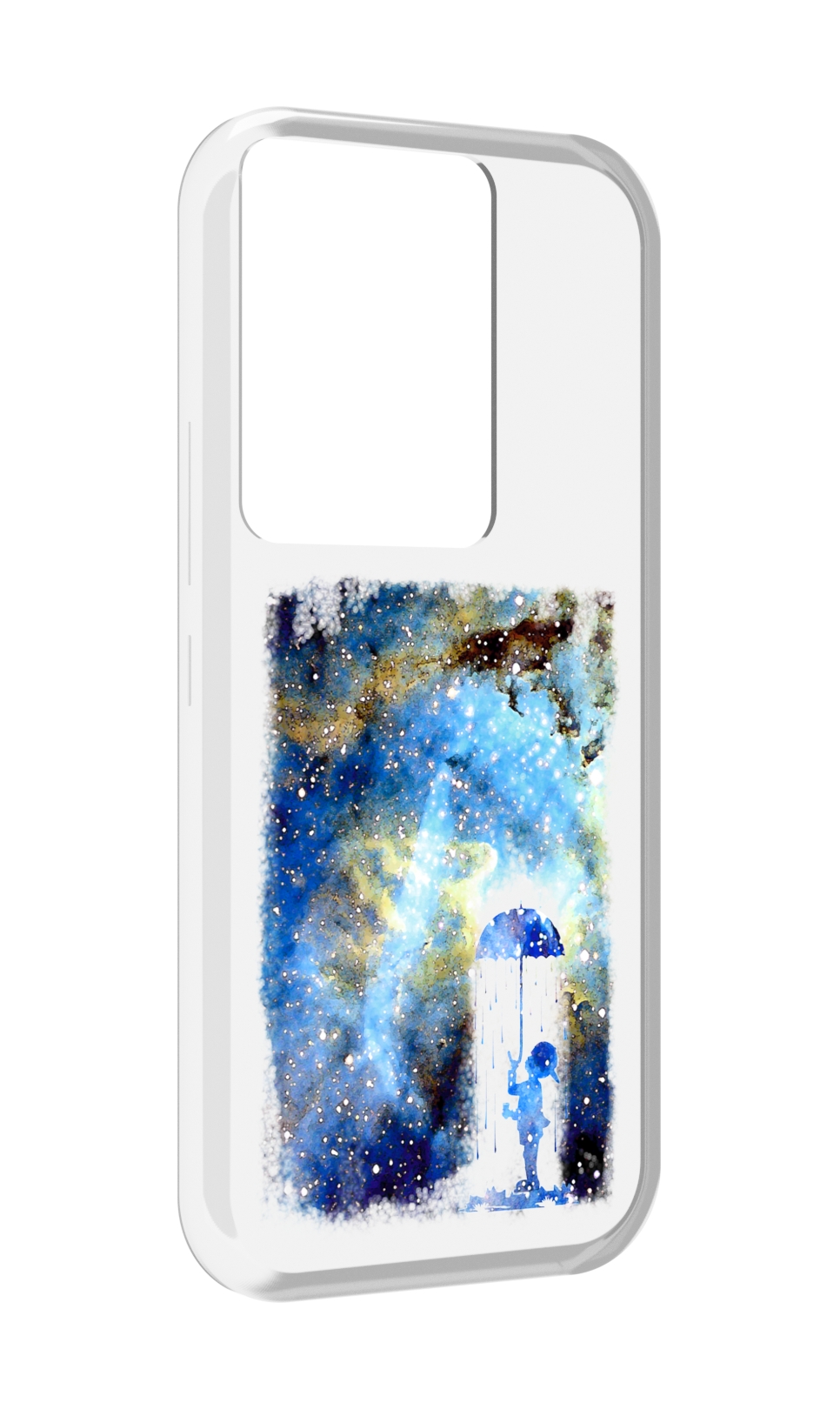 

Чехол MyPads мальчик в небе для Itel Vision 3 Plus / Itel P38 Pro, Прозрачный, Tocco