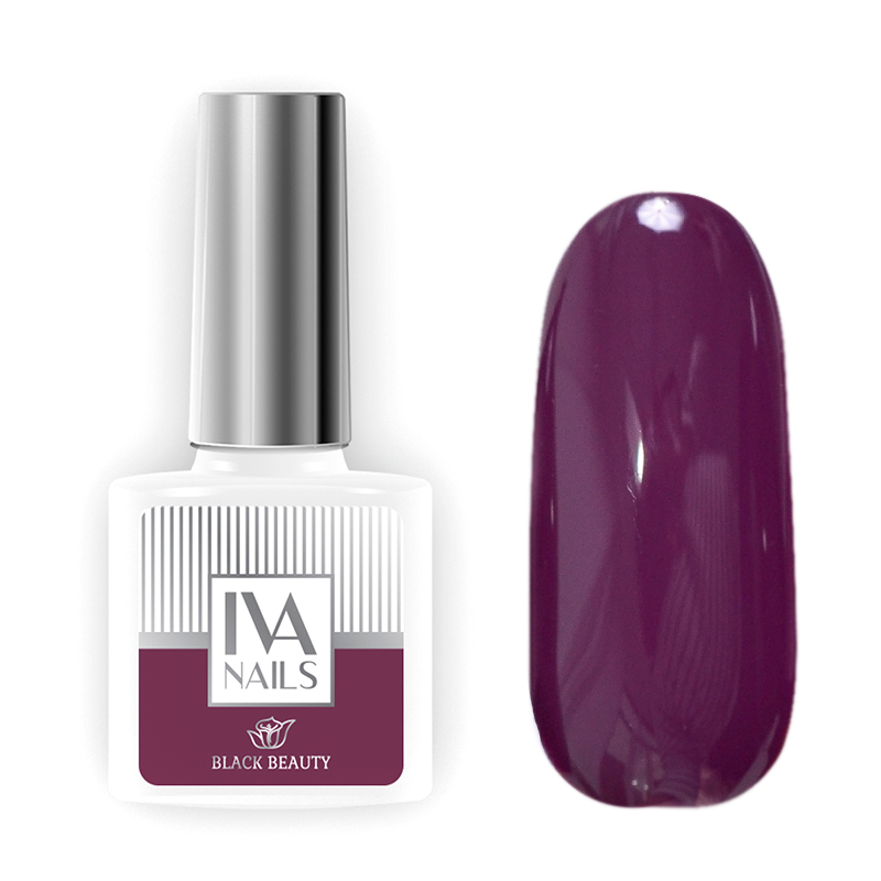 

Гель-лак IVA NAILS Black Beauty №05, 8 мл