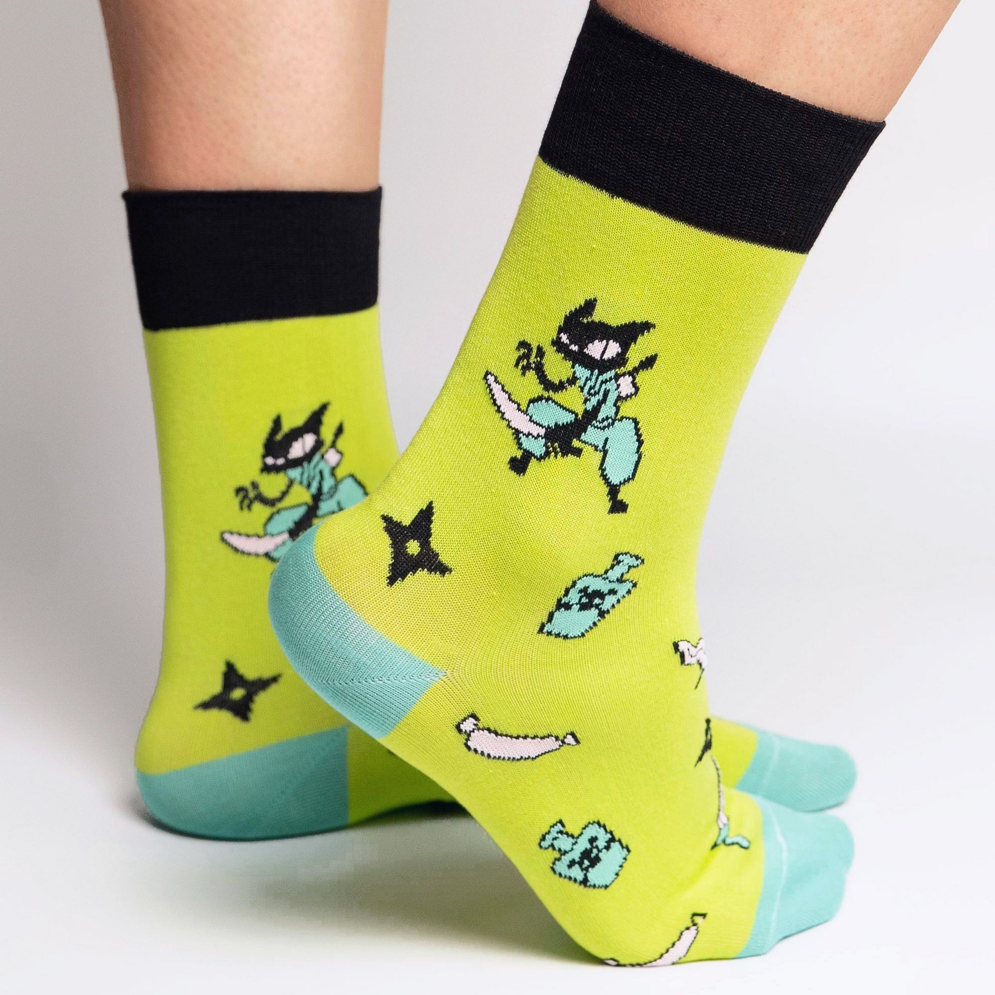 Носки унисекс St. Friday Socks contest22-1300-25/09/19 зеленые 42-46