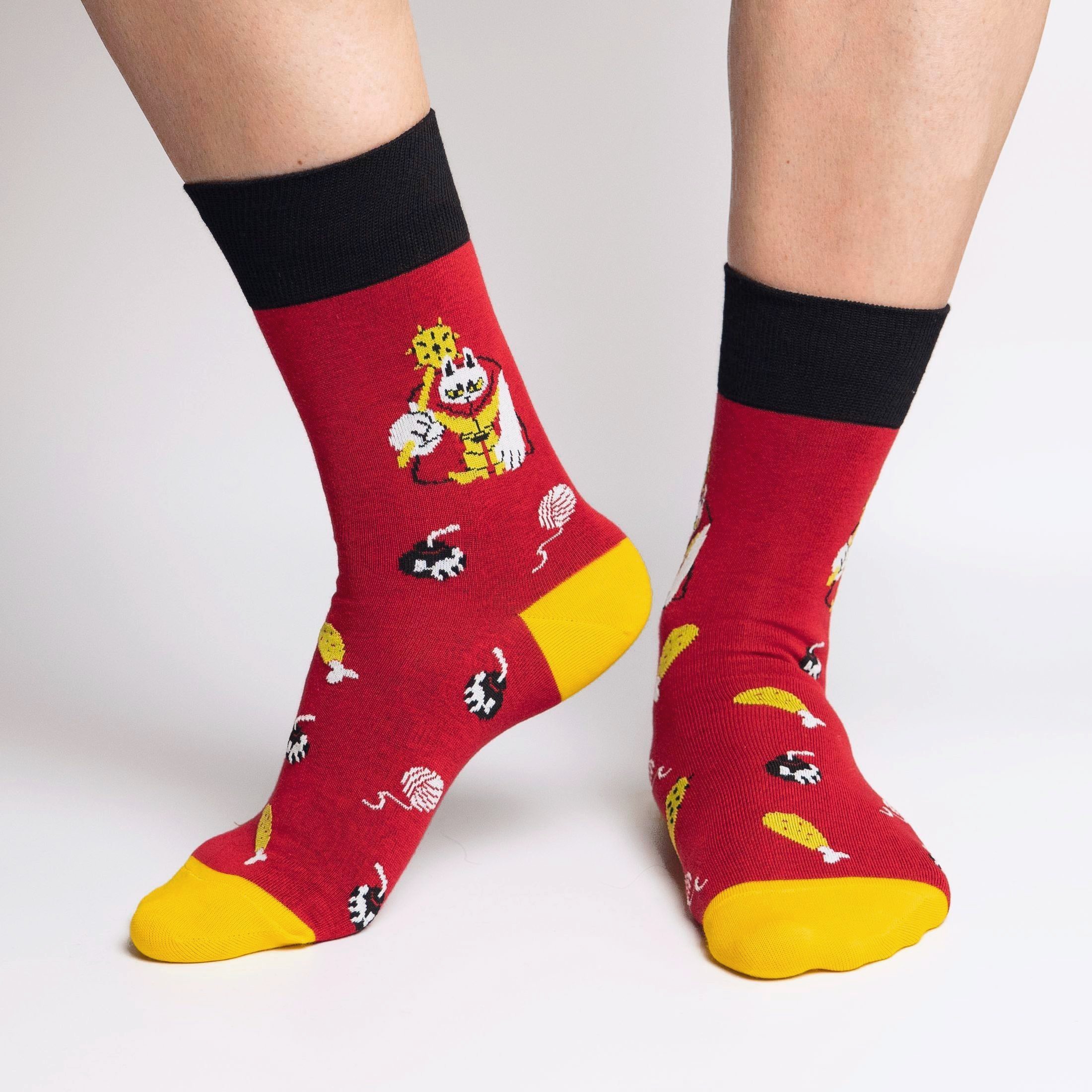 

Носки унисекс St. Friday Socks contest22-1301-11/08/19 красные, Красный, contest22-1301-11/08/19