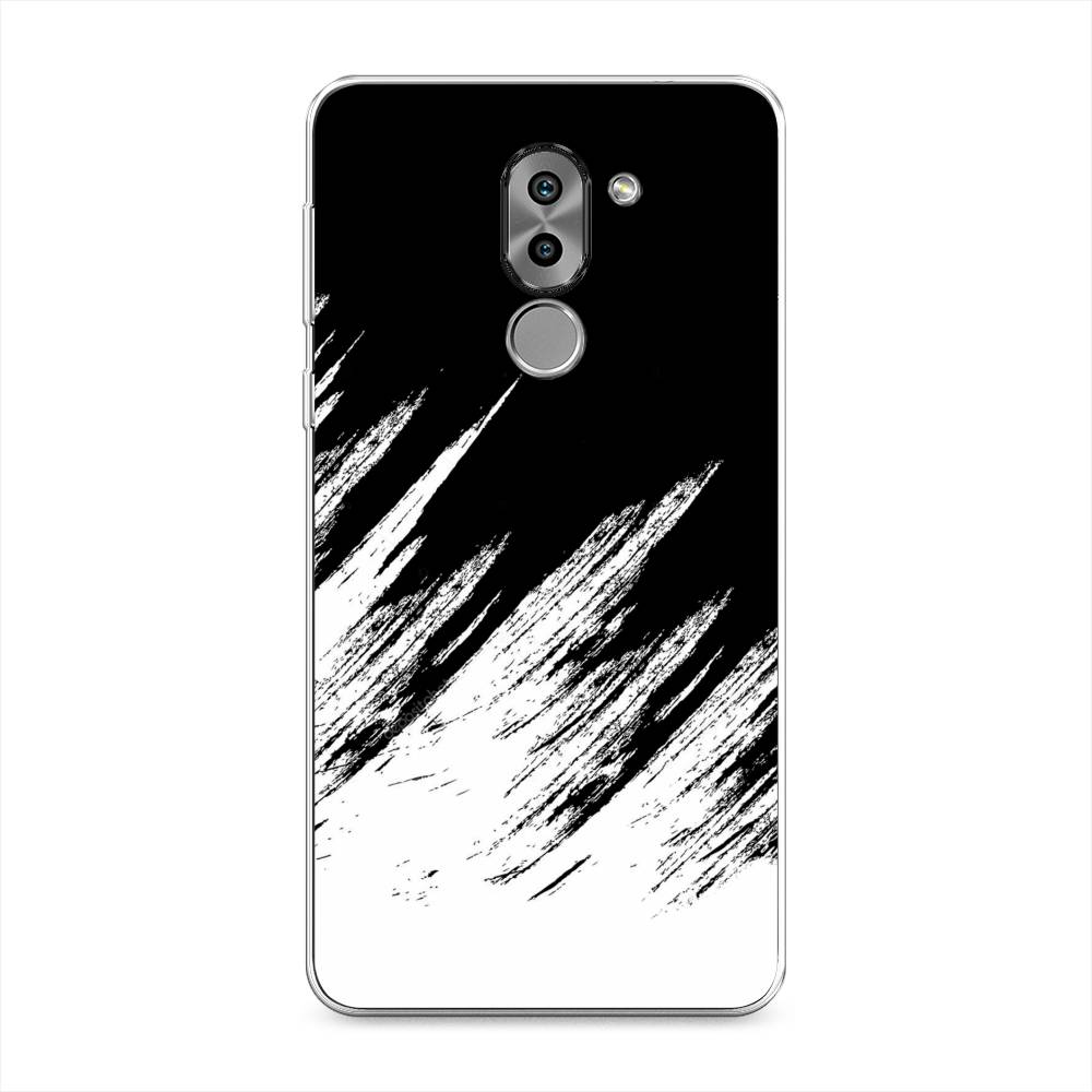 

Чехол Awog на Honor 6X "Черно белые брызги", Разноцветный, 60750-3