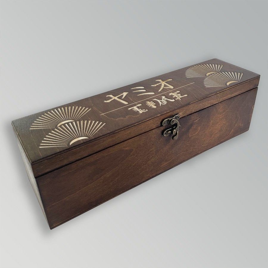 

Коробка для чайных пакетиков из дерева с крышкой - 11, TEABOX-OG-090922-0035