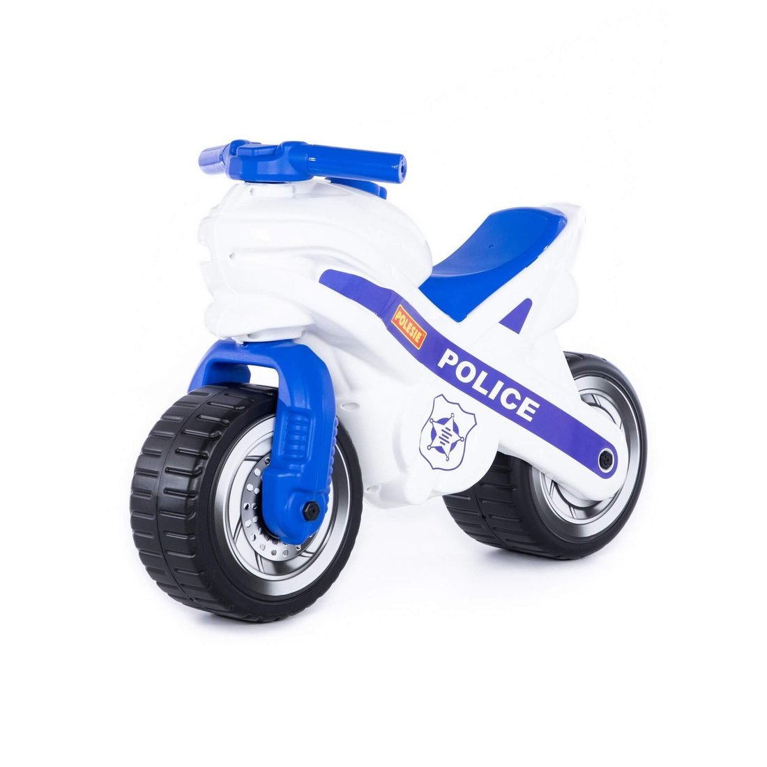 Каталка-мотоцикл Полесье МХ Police, 91352 каталка нордпласт мотоцикл мото go