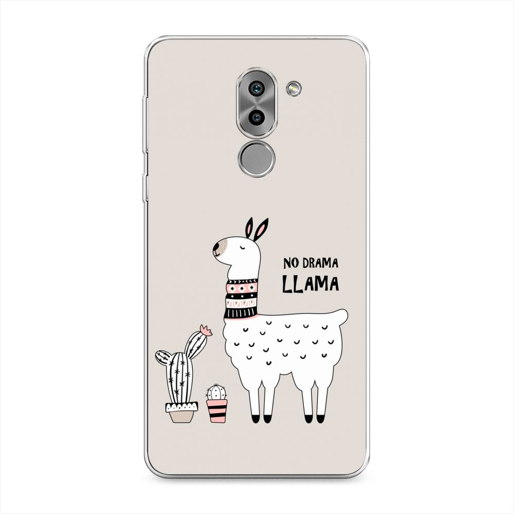 

Чехол Awog на Honor 6X "No drama LLama", Разноцветный, 60750-2