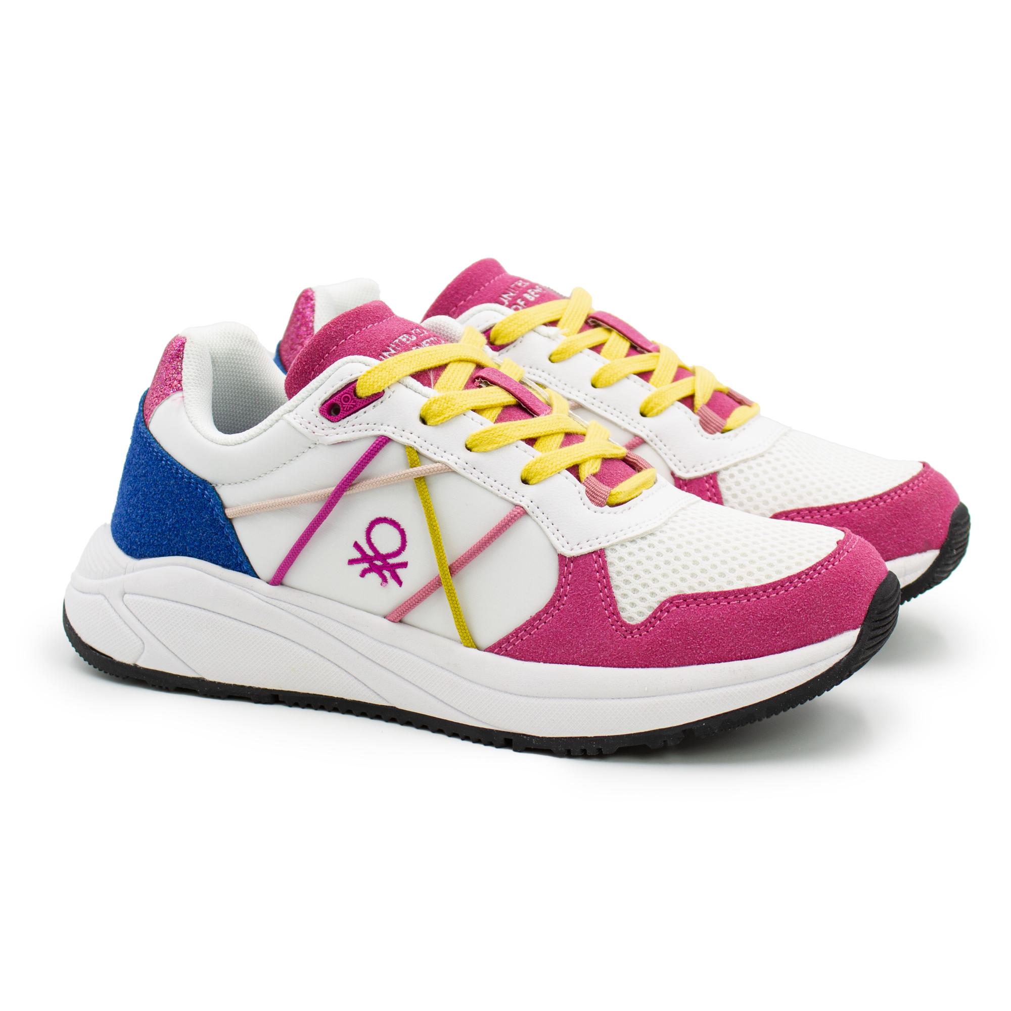 

Кроссовки женские United Colors of Benetton ASCENT COLOUR BTW217305 белые 41 EU, ASCENT COLOUR BTW217305