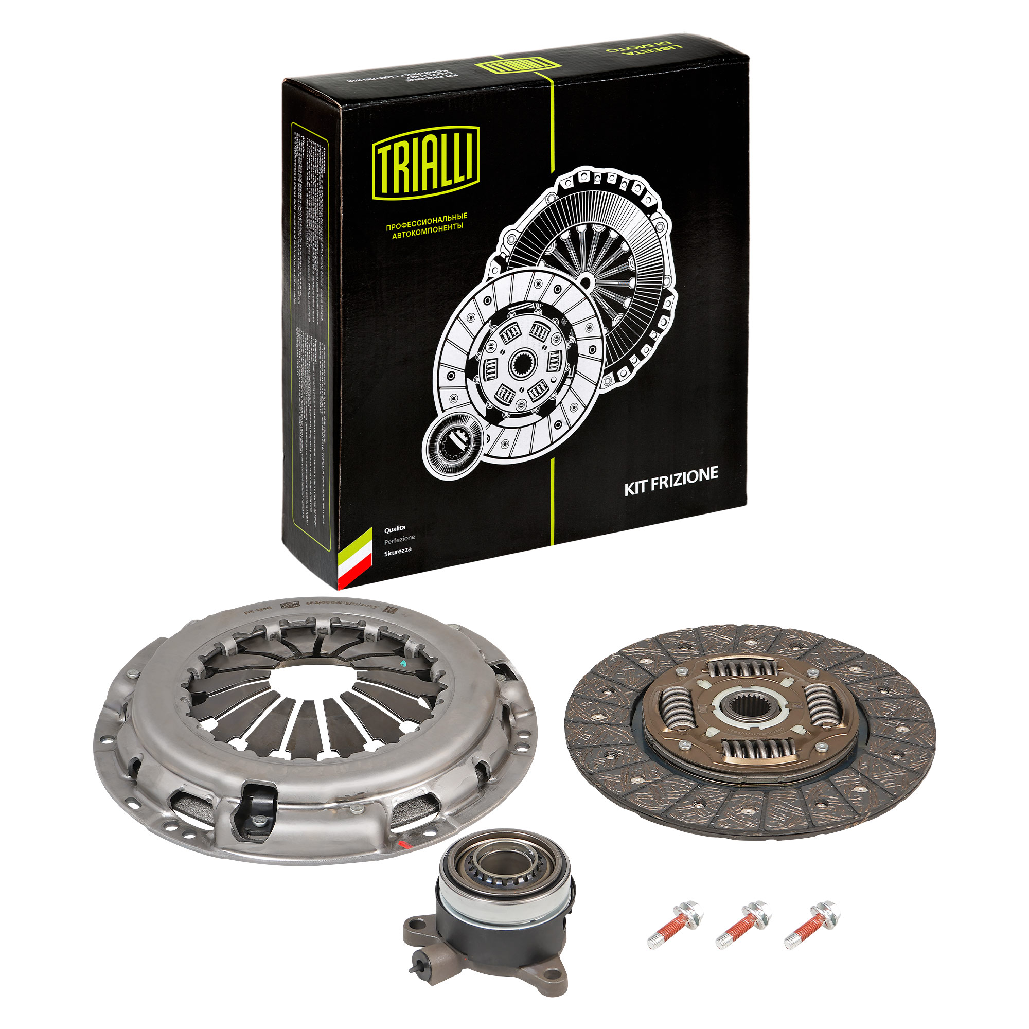 

кмпл. сцепления в сборе Toyota RAV 4 06-/12- 2.0i с гидравлической муфтой TRIALLI FR1916