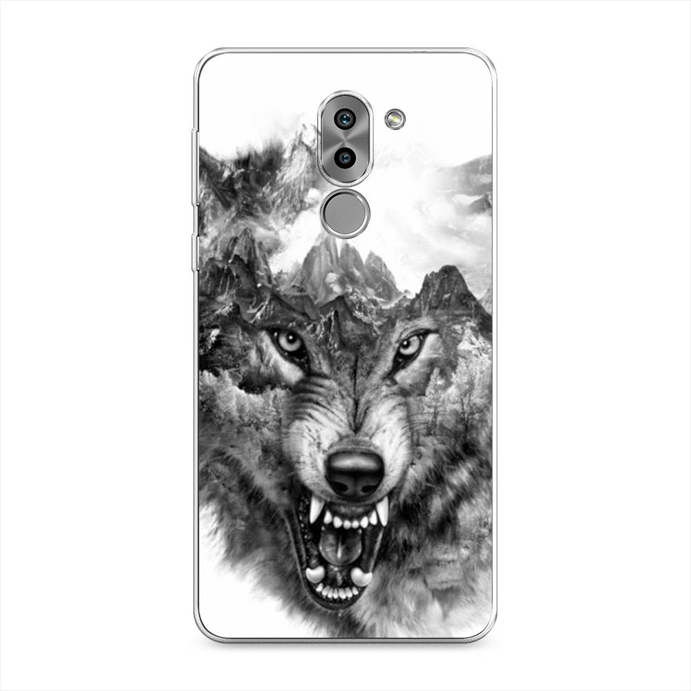 

Чехол Awog на Honor 6X "Волк в горах", Разноцветный, 60750-1