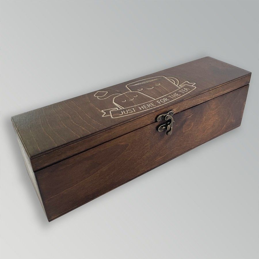 

Коробка для чайных пакетиков из дерева с крышкой - 81, TEABOX-ANN-090922-0003