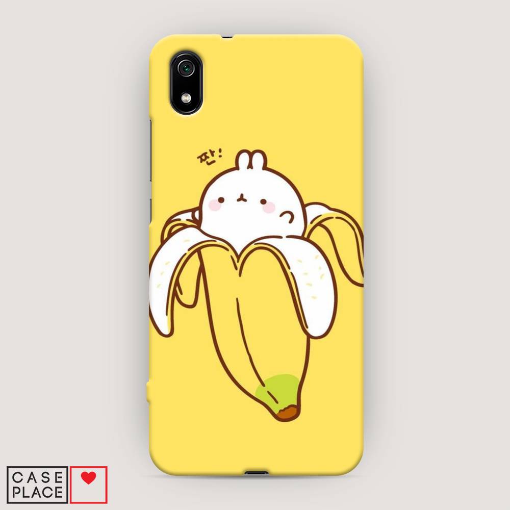 

Пластиковый чехол "Зайчик-бананчик" на Xiaomi Redmi 7A, 35420-1
