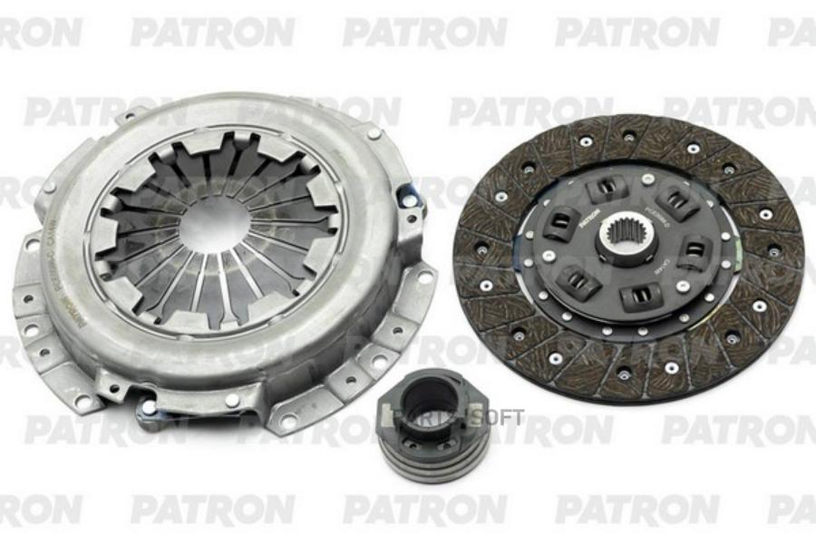 

Комплект сцепления (3P) KIA: SEPHIA 1.5 95-, RIO 1.3 00- PATRON PCE0086