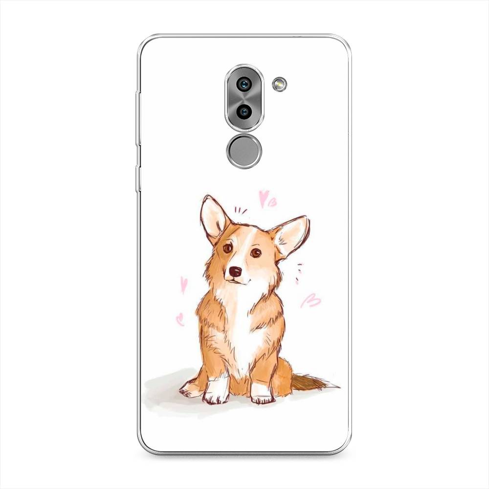 

Чехол Awog на Honor 6X "Корги любовь", Разноцветный, 60750-1