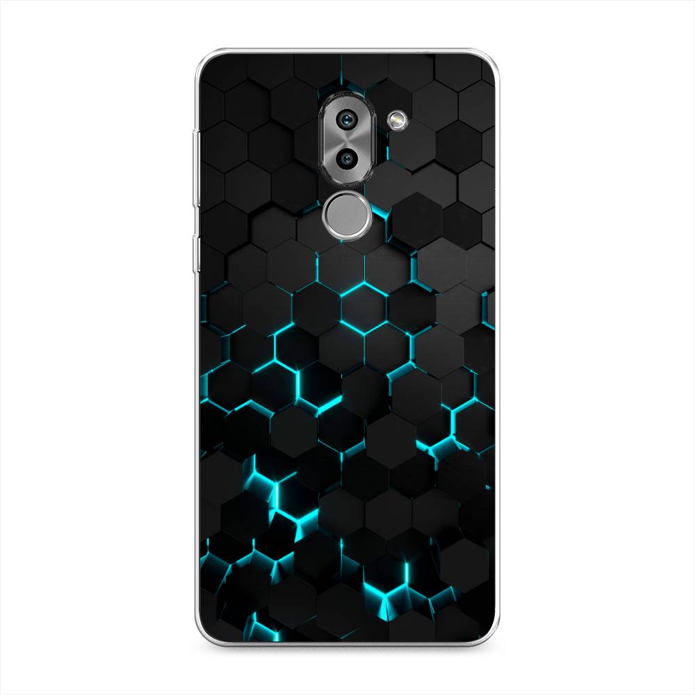 

Чехол Awog на Honor 6X "Соты бирюзовые", Разноцветный, 60750-3