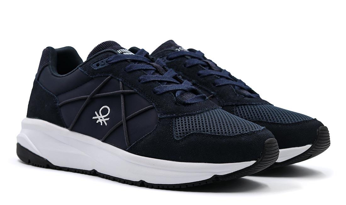 

Кроссовки мужские United Colors of Benetton Running BTM127300 синие 45 EU, Running BTM127300