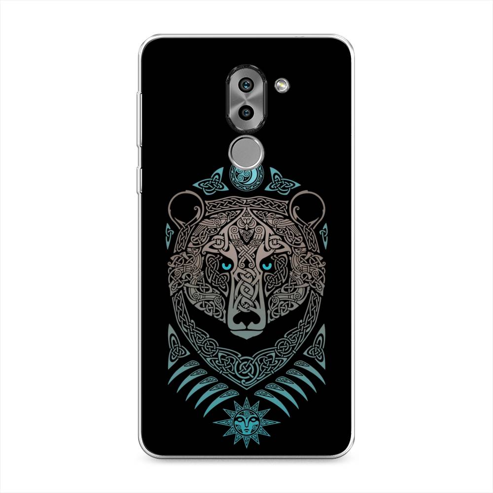 

Чехол Awog на Honor 6X "Кельтский медведь", Разноцветный, 60750-2
