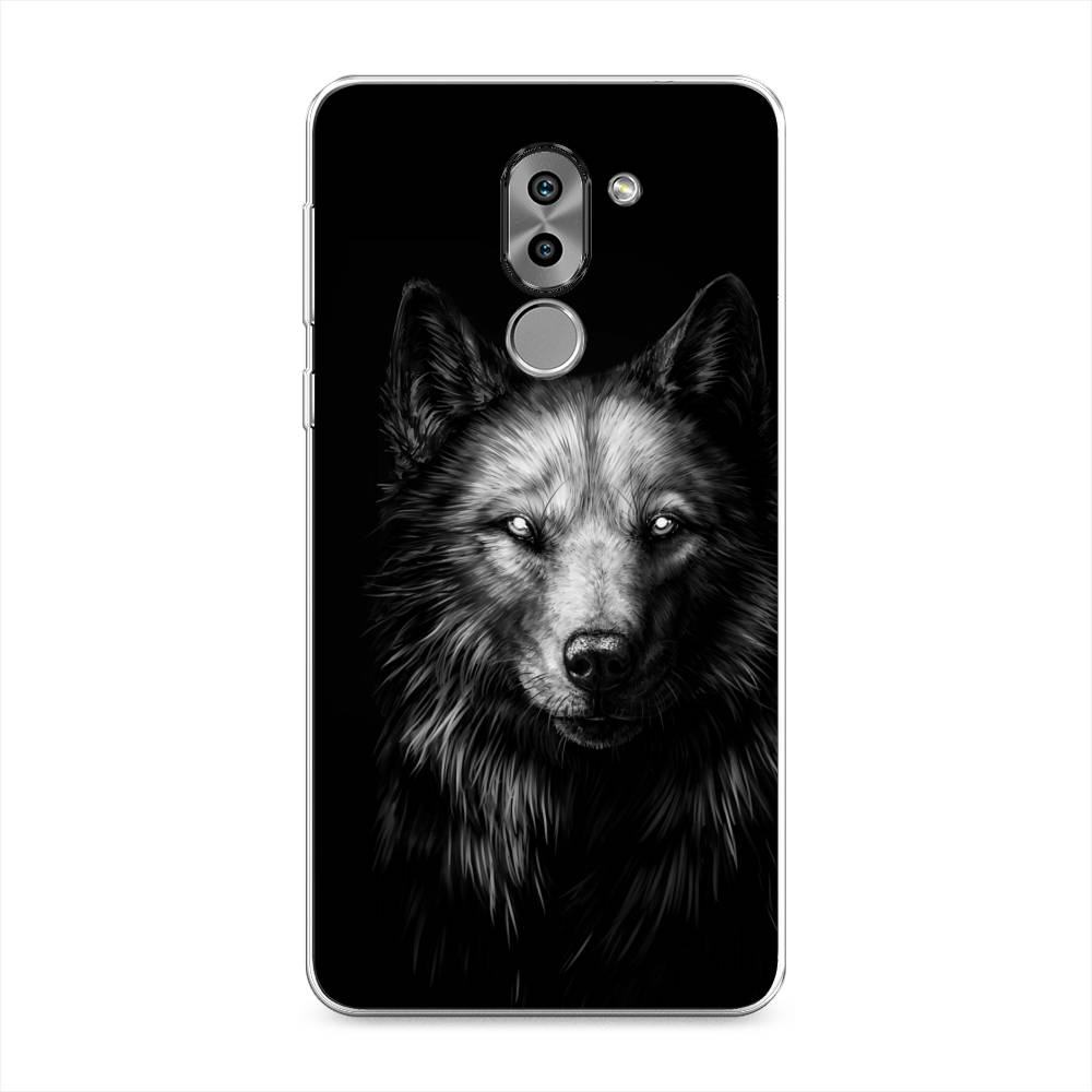 

Чехол Awog на Honor 6X "Волк черно белый", Разноцветный, 60750-1