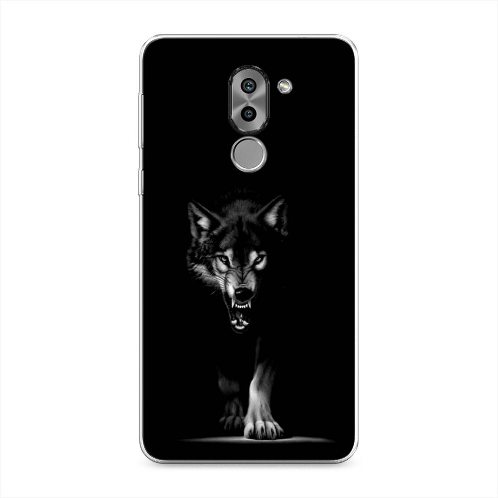 

Чехол Awog на Honor 6X "Волк выходит из ночи", Разноцветный, 60750-1