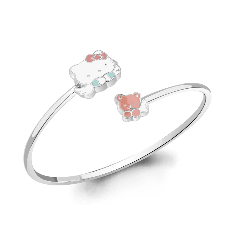 

Браслет из серебра с эмалью р.  Aquamarine 74446_925_р, 74446_925_р
